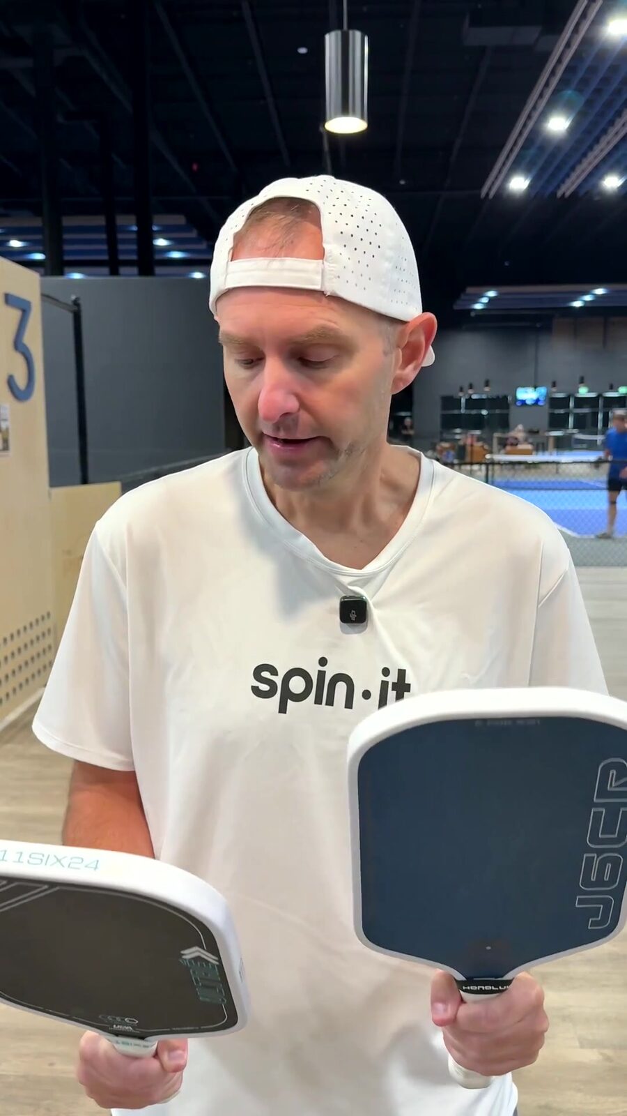 Ultre vs Honolulu J6CR paddle comparison on court